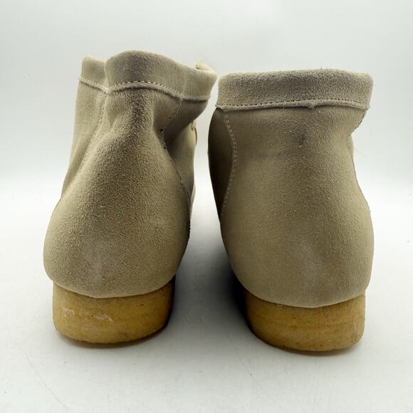 Roper Mens Gum Sticker Chukka Ankle Boots US 14 EU 47.5 Tan Taupe Suede NWT main image 4
